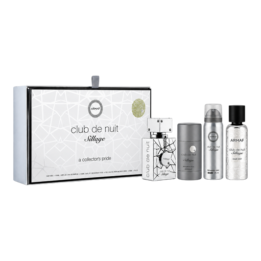 Club De Nuit Sillage By Armaf Gift Set 4 Pcs EDP