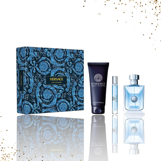 Gift Set Pour Homme by Versace 3 Pcs