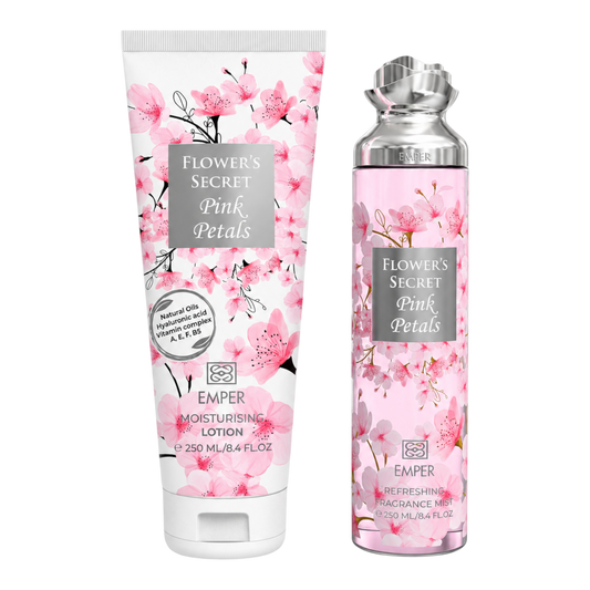 Gift Set Flower's Secret Pink Petals by Emper 2 Pcs