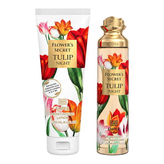 Gift Set Flower's Secret Tulip Night by Emper 2 Pcs