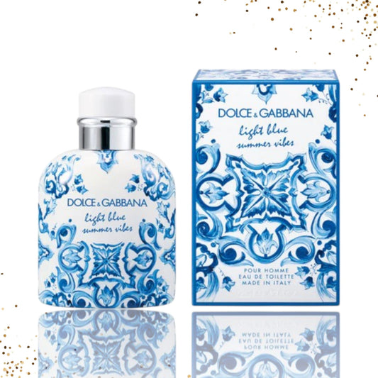 Vibras veraniegas azul claro para hombre