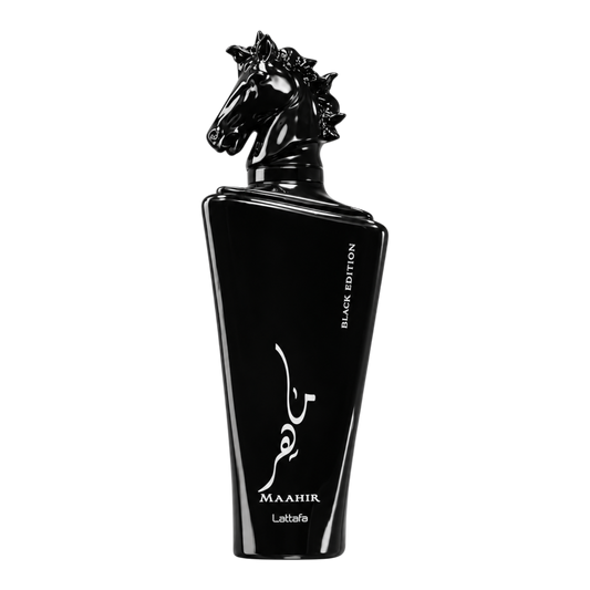 Maahir Black Edition de Lattafa EDP 3.4 oz