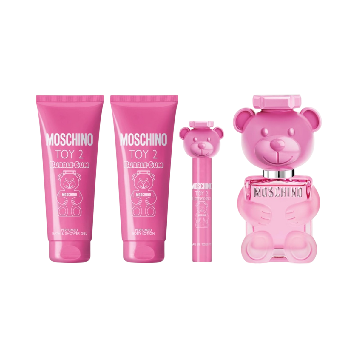 Toy 2 Bubble Gum by Moschino Gift Set 4 Pcs